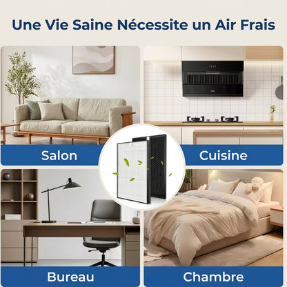 Filtre Airéa Max | Filtration HEPA & Charbon actif
