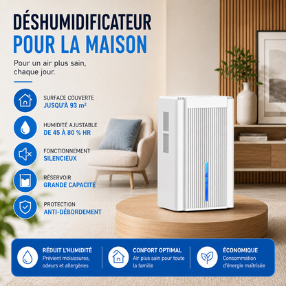 Déshumidificateur d'air Séréna | Blanc