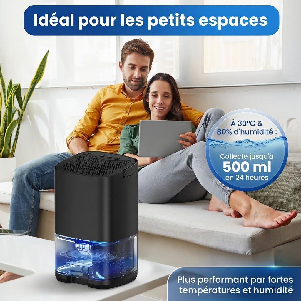 Déshumidificateur d'air Élia | Noir