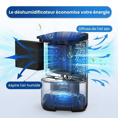 Déshumidificateur d'air Élia | Noir